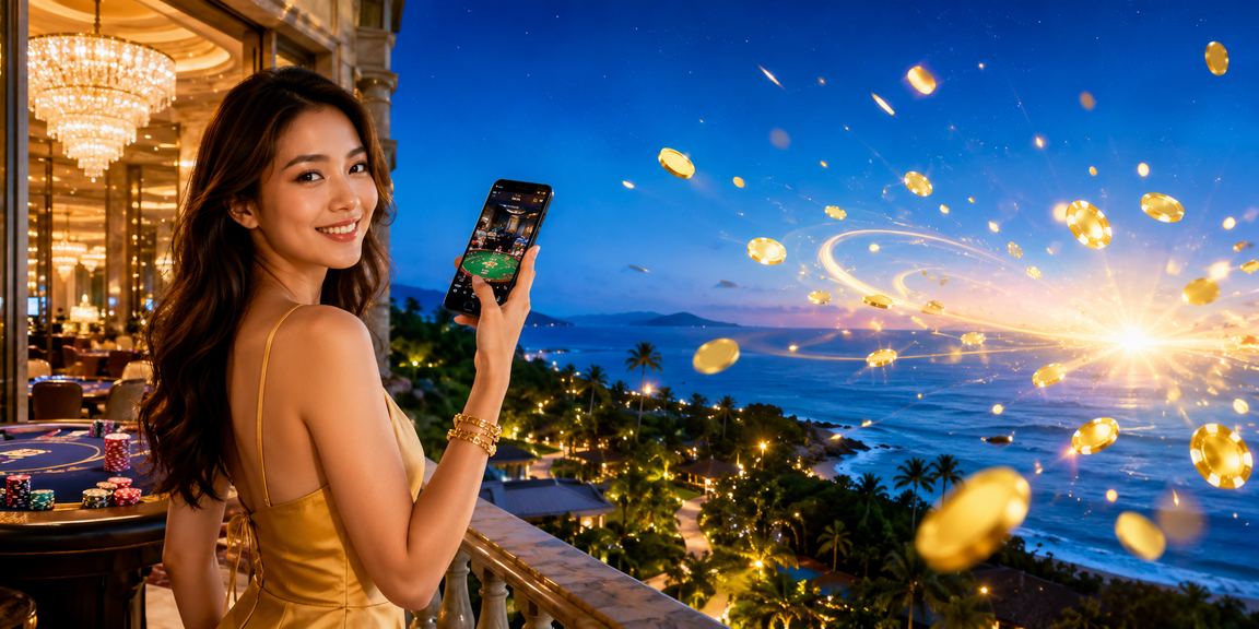 Pengguna Malaysia bermain kasino mudah alih 916 melalui telefon pintar